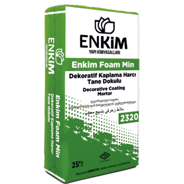 ENKİM FOAM MİN 1,5 mm MİNERAL SIVA