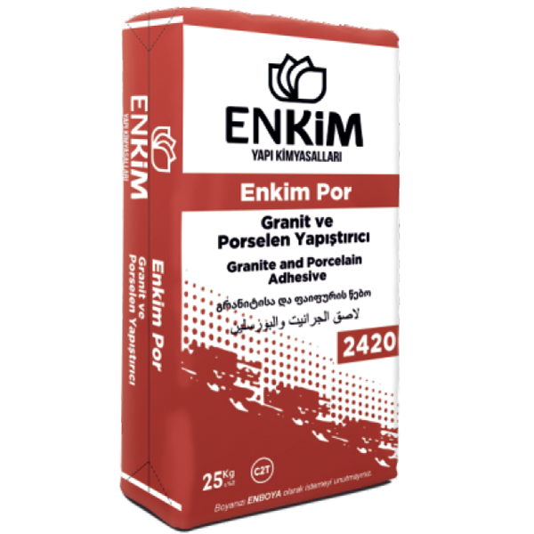 ENKİM POR -C2TGRANİT ve PORSELEN YAPIŞTIRICI